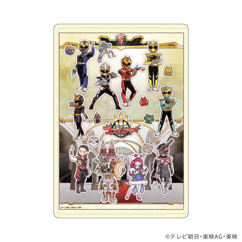 『ナンバーワン戦隊ゴジュウジャー』キャラクリアケース01/集合デザインA(グラフアートイラスト)